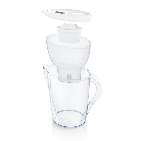 Brita Marella XL 3,5 L Maxtra Pro (fehér) vízszűrő kancsó induló csomag 3 db szűrőbetéttel